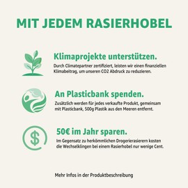 ANYMALE® Gold Edition Maple Wood Safety Razor - Includes 5 Astra Blades - Zero Waste Wet Razor for Men and Women