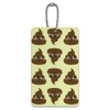 Cute Poop Pattern Luggage Card Suitcase Carry-On ID Tag