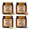 MTLEE 4 Pcs Teacher Appreciation Gifts Candle,Teacher's Last Nerve Scented