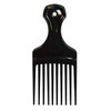 Comfort Axis Plastic Mini Comb and Lift Hair Pick, 3