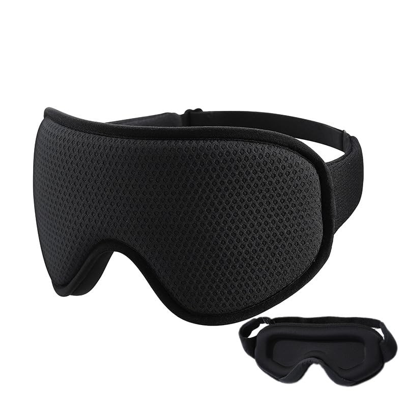 3D Stereoscopic Light Blocking Sleep Eye Mask for Women Men