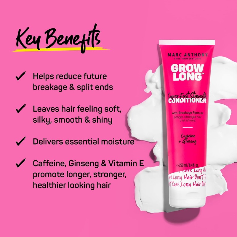 Marc Anthony Strengthening Grow Long Super Fast Conditioner, 8.4 Ounces