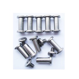Pocket Knife Corby Bolts Pivot Pins,Folding Knives Screw Fasteners,EDC Knifemakers Rivets,DIY Knife Handle Studs,Pack of 10
