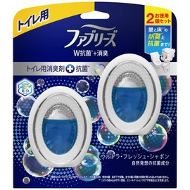 Febreze Deodorizing Air Freshener + Antibacterial Toilet Ultra Fresh Shabon 2.1 fl oz (6 ml) x 2