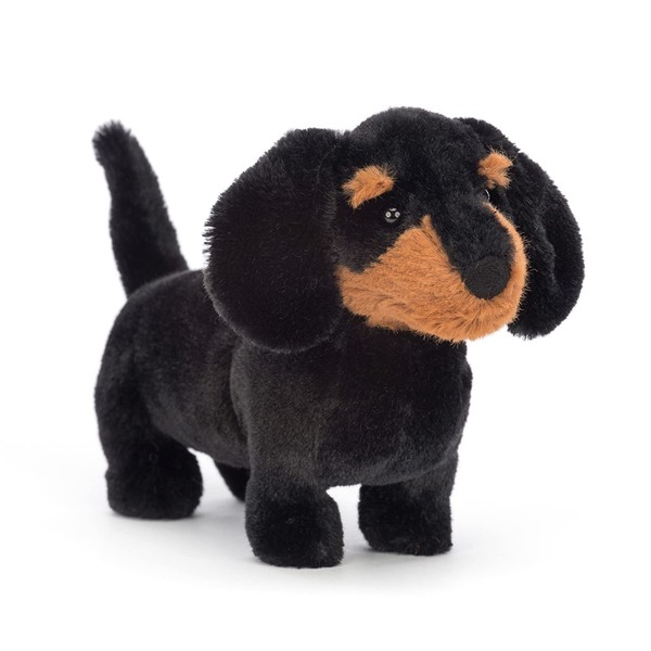 Jellycat Freddie Sausage Dachshund Wiener Dog Stuffed Animal, Small