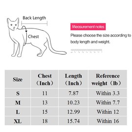 Cat Recovery Suit for Abdominal Wounds or Skin Diseases Breathable Cat Surgical Recovery Suit for cats E-Collar Alternative After Surgery Wear Anti Licking Wounds
