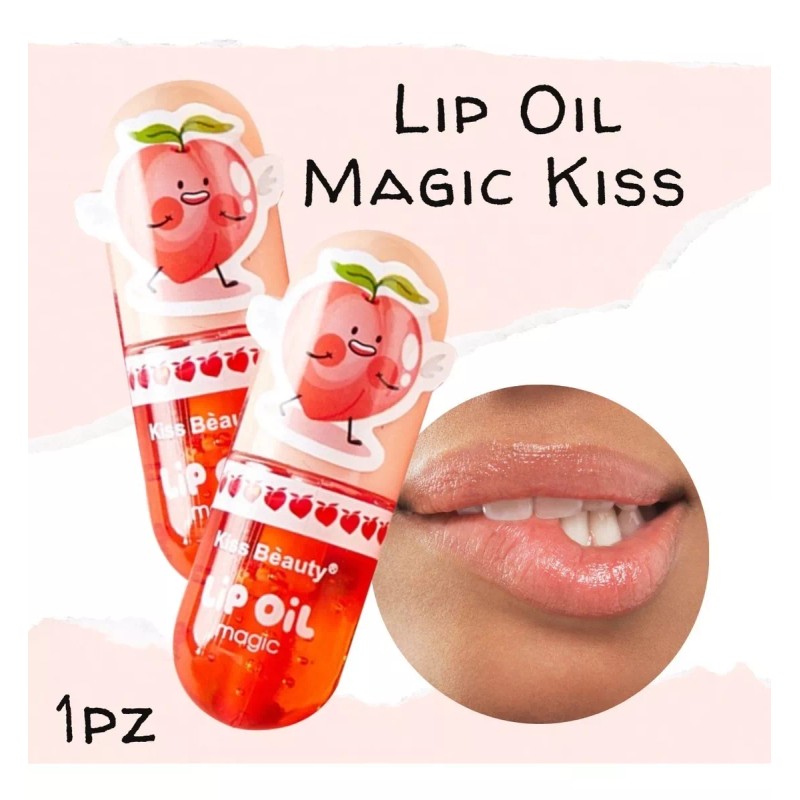 Veraly Lip Oil Magic Kiss Beauty Gloss Labial Brillo Aroma