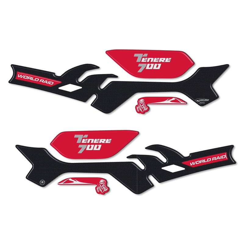 labelbike - 3D Resin Sticker Kit for Motorcycle Hand Guards