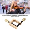 Violin Crack Clamp Double Screw Brass Square Clip Violin Fixing