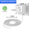 Transformador de Timbre 24 V 500 mA, con Cable de