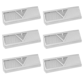 6 Pcs Baseboard Diffuser Register 18 Inch Duct Opening Size HVAC Corner Vent Covers deflectors for Home Floor Wall Baseboard Vent Covers