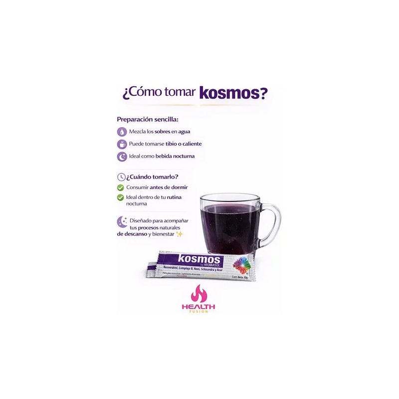 Kosmos Kromasol Resveratrol Antioxidante Sobres