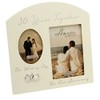 Amore Pearl 30th Anniversary Wedding Gift Cream Photo Frame -