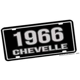 Compatible with Chevelle Year 1966 Reproduction Car Company Garage Signs Metal Vintage Style Decor Metal Tin Aluminum Novelty License Plate