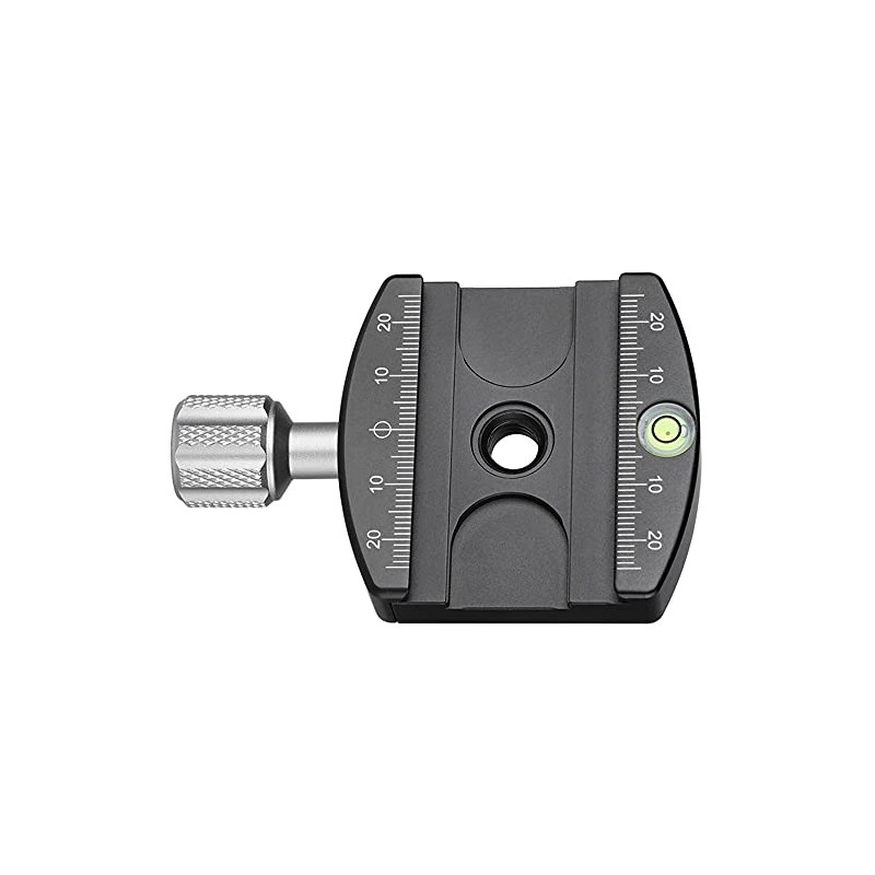 Leofoto LHC-60 60mm Screw-Knob Clamp, with Plate, ARCA/RRS Ball Head