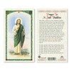 Saint St. Jude Thaddeus Laminated Prayer Cards - Pack of