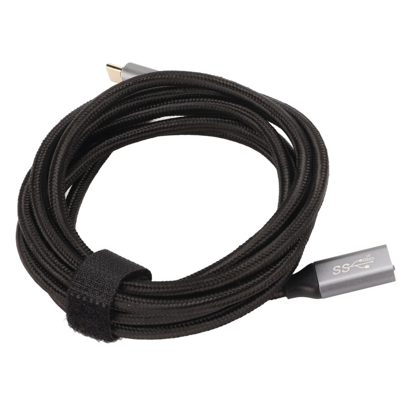 USB C 3.1 Male to Female Cable PD100W Fast Charging