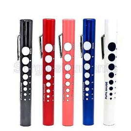 SurgicalOnline 60 pcs Disposable Bulk Penlights Diagnostic ENT Emergency Medical - Assorted Colors