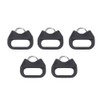 5pcs Alloy Split Ring Triangle Rings Hook for Camera Shoulder