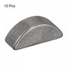 sourcing map Crescent Wedge 45# Steel 10 mm Length x