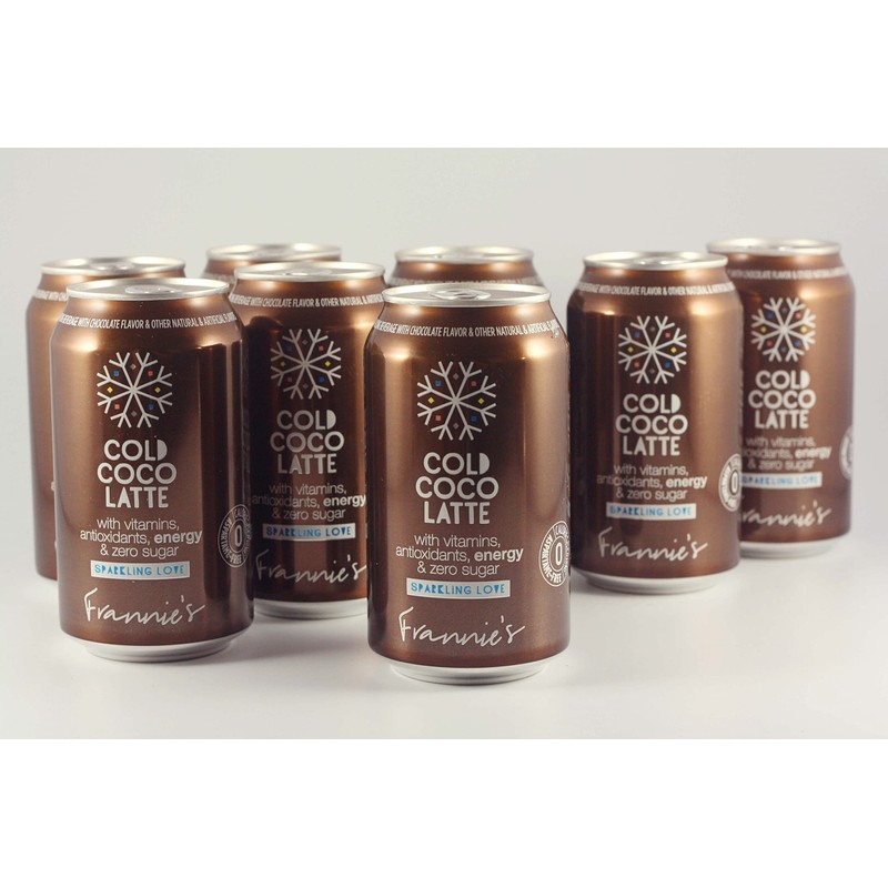 AmishTastes Frannie’s Sparkling Cold Coco Latte, Protected With High-Density Foam,