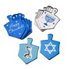 Rite Lite Chanukah Table Scatters, 20 Foiled Dreidels, Perfect Hanukkah