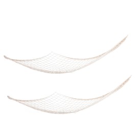 CAXUSD 1 Set Nautical Fishnet Wall Hanging Decor Rustic Beach Themed for Home Decoration for Bedrooms Living Rooms Weddings Parties Cotton Rope Material