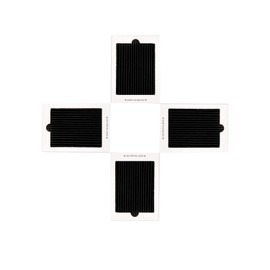 (4 Pack) Replacement Carbon Activated Refrigerator Air Filter,Refrigerator Pure Air Filters Replacement Compatible with Frigidaire and Electrolux 242047801, 242047804, 242061001