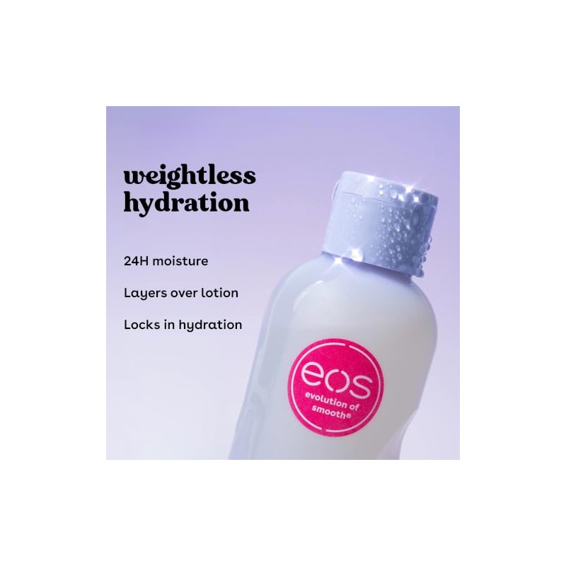 eos Aceite Corporal De Cachemira Vainilla Y Cachemira Hidratación 24