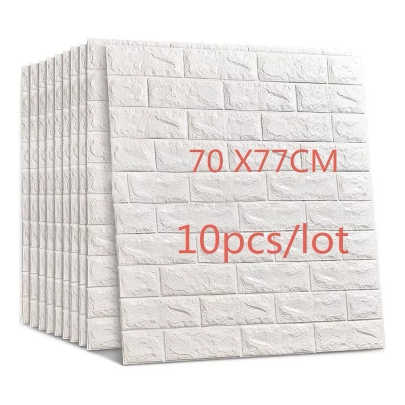TENDER LIHOME 10 Panel Papel Tapiz Autoadherible Blanco Pared Textura