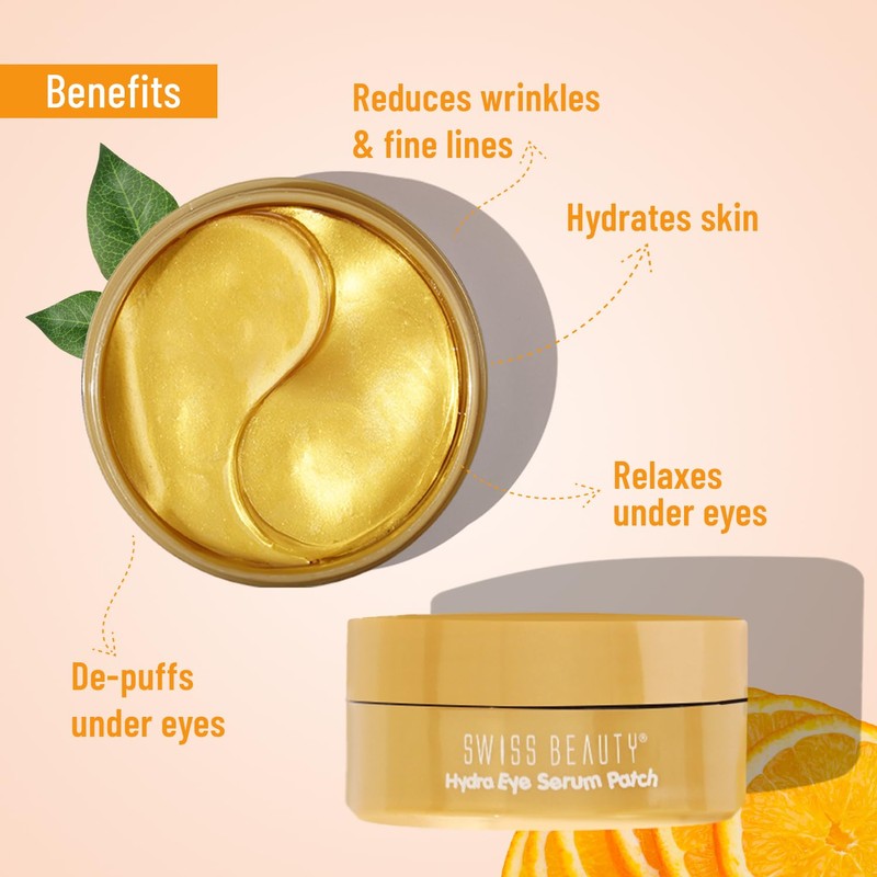 Swiss Beauty Hydra Anti Wrinkle Eye Serum Patch| Treats Dark