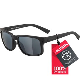 ALPINA KOSMIC Sunglasses, All Black Matt, One Size