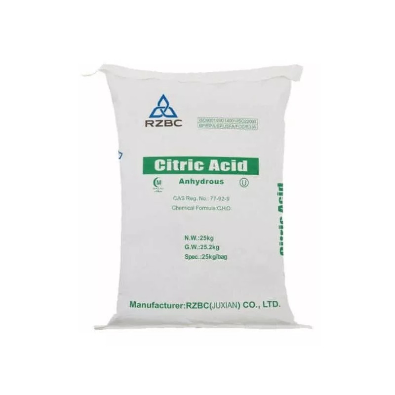 WEIFANG ENSING Acido Citrico 25 Kg Bulto Acido Citrico Ensign