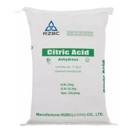 WEIFANG ENSING Acido Citrico 25 Kg Bulto Acido Citrico Ensign