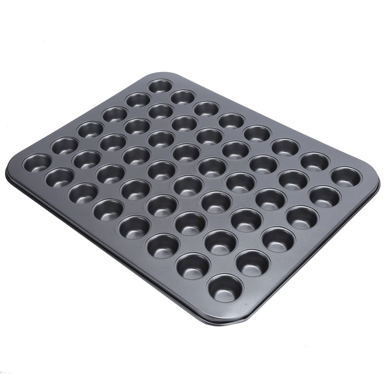 48Cup NonStick Mini Round Cupcake Pan Tray Baking Mould Bakeware