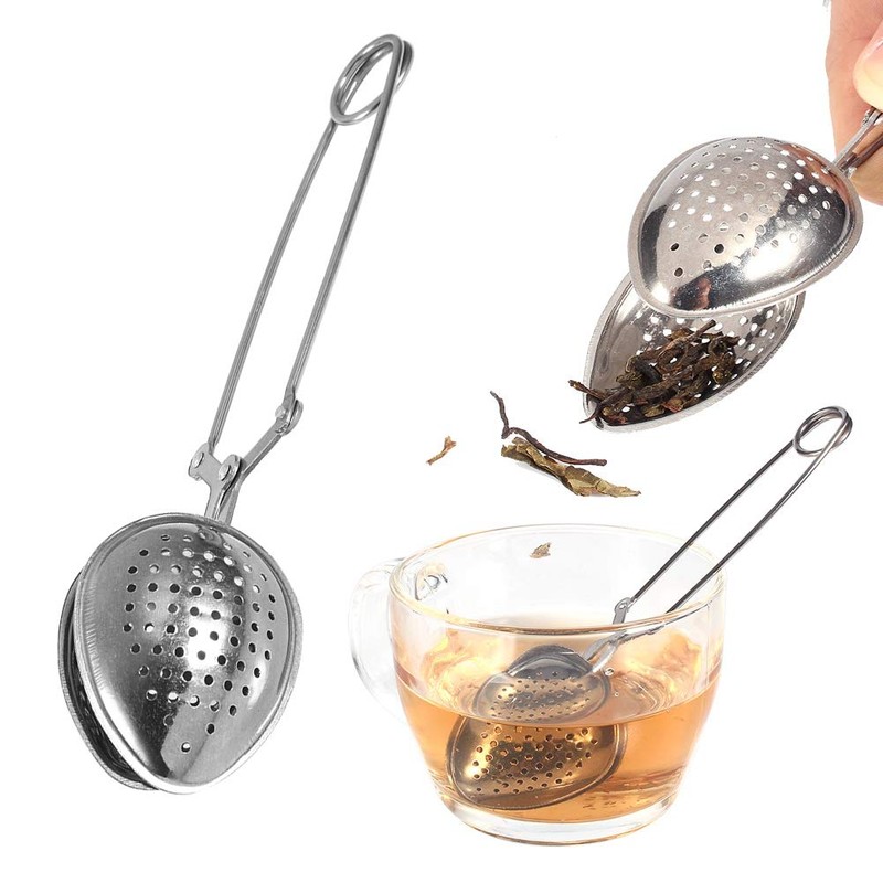 Raguso Tea Strainer Tea Infusers Stainless Steel Tea Infuser Handle