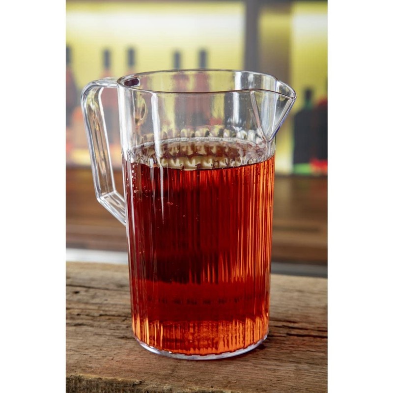 Olympia J904 Kristallon Clear Polycarbonate Plastic Jug 1.4 Litre (49