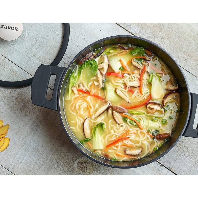 Zavor Noir 5 Qt Dutch Oven - Premium Cast Aluminum
