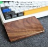 CrweanWcee Wrist Rest, Palmrest, Separate Type, Wooden, Natural Wood, Left