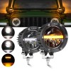 AUXBEAM 4" 110W 11000LM OFFROAD LED DRIVING LIGHTS COMBO +