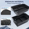 Double Layer Center Console Organizer for Toyota Land Cruiser Prado