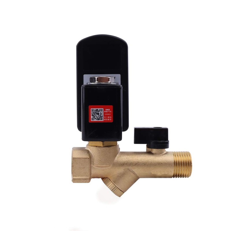 SNS Air Compressor Automatic Drain Valve DC24V 1/2" NPT Electronic
