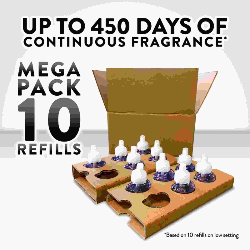 Air Wick Plug in Scented Oil Refill, 10ct, Fresh Linen,