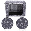 Pethiy Dog Crate Cover Durable Polyester Pet Kennel Cover Universal