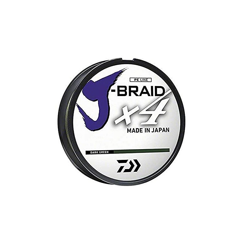 Daiwa LINEA J-BRAID X4 30/300 DARK GREEN