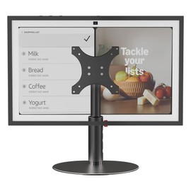 Letlar Adjustable Stand for Show 21/15, Tiltable Table Holder, Sturdy Aluminum Alloy, Smooth Angle Adjustment, Durable Desktop Bracket for Show 15 2nd Generation, Four Degree Height Device (Black)