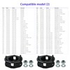 2 Pcs Front 2" Lift Leveling Spacer Kit Compatible with