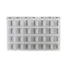 7-Day Pill Box Organizer 4 Times A Day Morning Noon