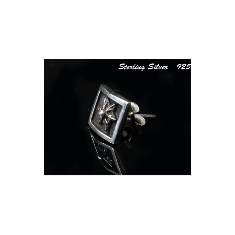 STERLING SILVER 925 AMTHGPS-051 Single Ear Sterling Silver 925 Earrings