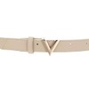 Valentino Women's Divina Belt, Beige / Gold